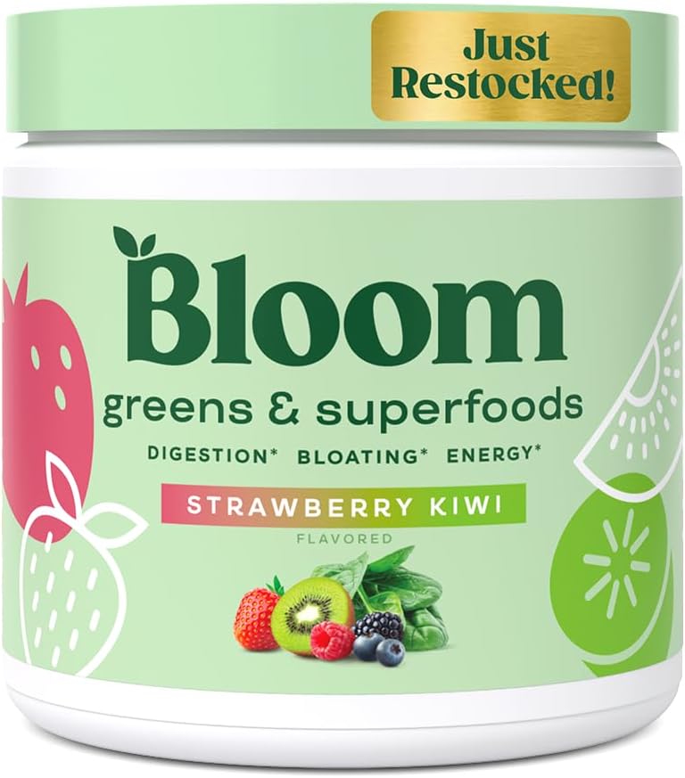 Bloom Nutrition Super Greens Powder Smoothie & Juice Mix Review