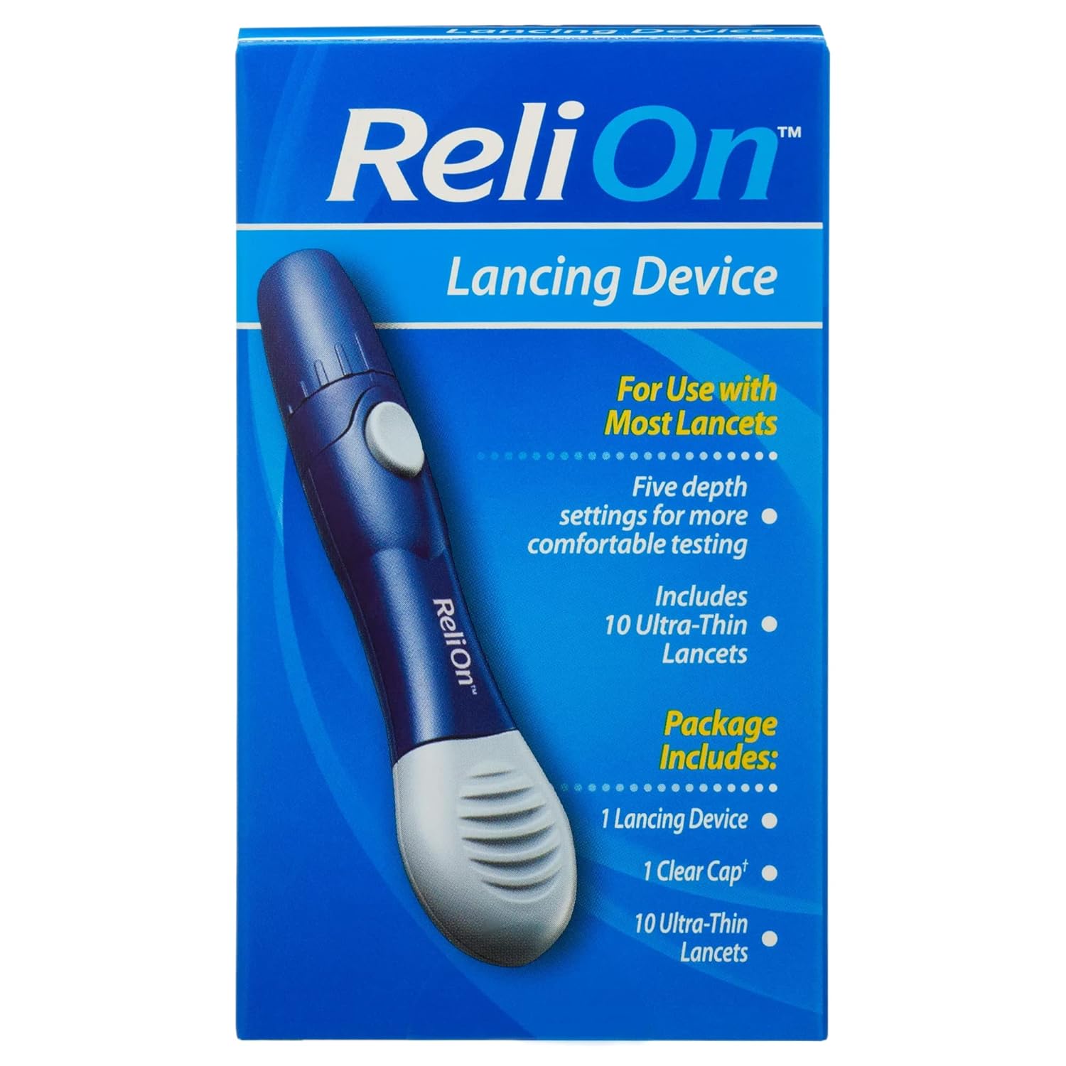 Complete Diabetes Care Kit: ReliOn Essential Tools  LUALs 45: Diabetes Decoded eBook (Premier Blu Kit)