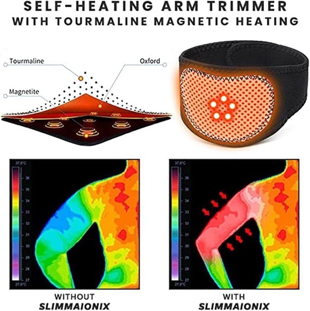DANONI 2023 New Slimmalonix Arm Trimmers,Arm Trimmers for Flabby Arms,Self-Heating Shaping Arm Slimmer,Lose Arm Fat for Women