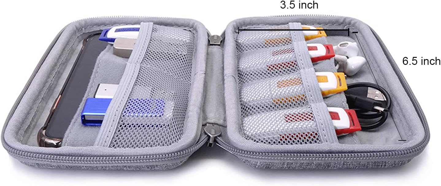 Diabetic Supplies Organizer Hard Case Home Travel Supply Storage Carrying Bag for Diabetes Testing Kit, Glucose Meter, Lancing Device, Insulin Pen Needles, Blood Sugar Test Strips, Alcohol Swabs