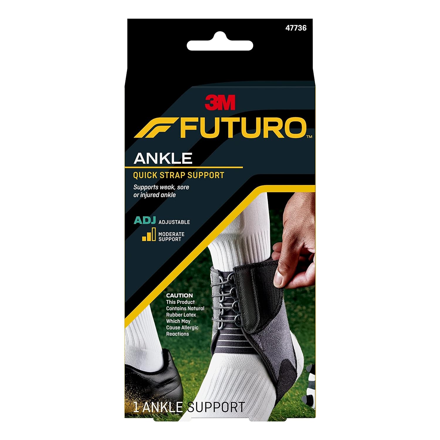 Futuro 47736EN Quick Strap Ankle Support, Adjustable