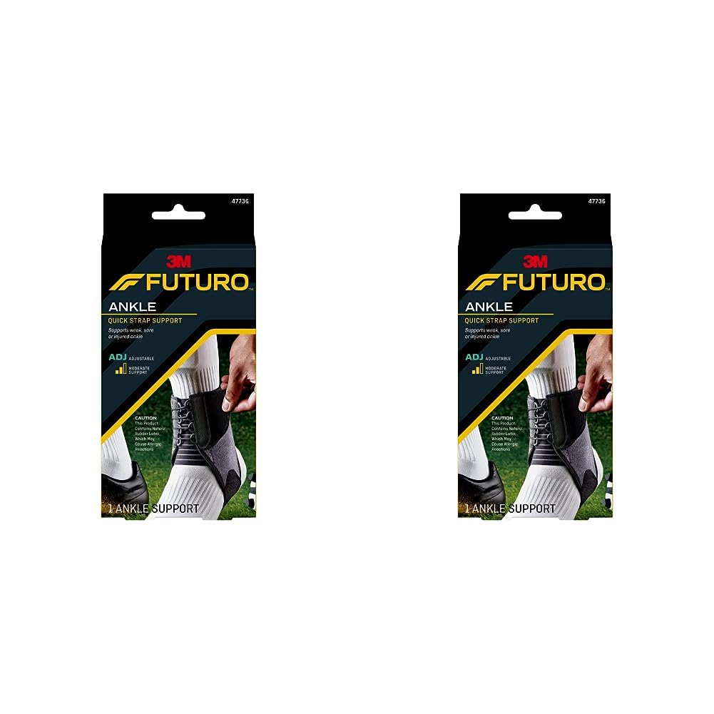 Futuro 47736EN Quick Strap Ankle Support, Adjustable