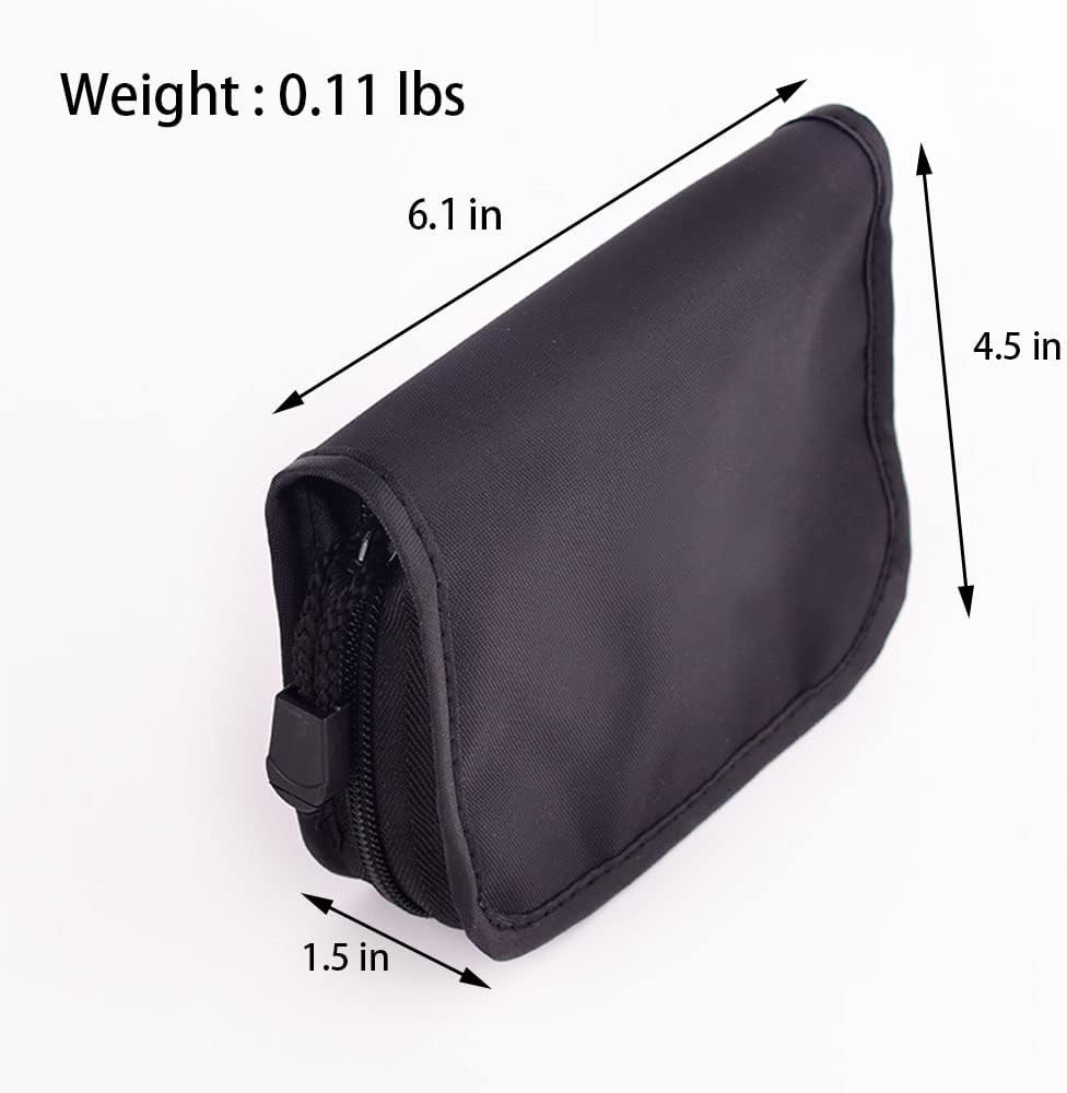 GENCAM Diabetes Supply Case, Diabetic Organizer Carrying Case Kit, Portable Diabetes Testing Kit Case, Blood Glucose Meter Storage Bag