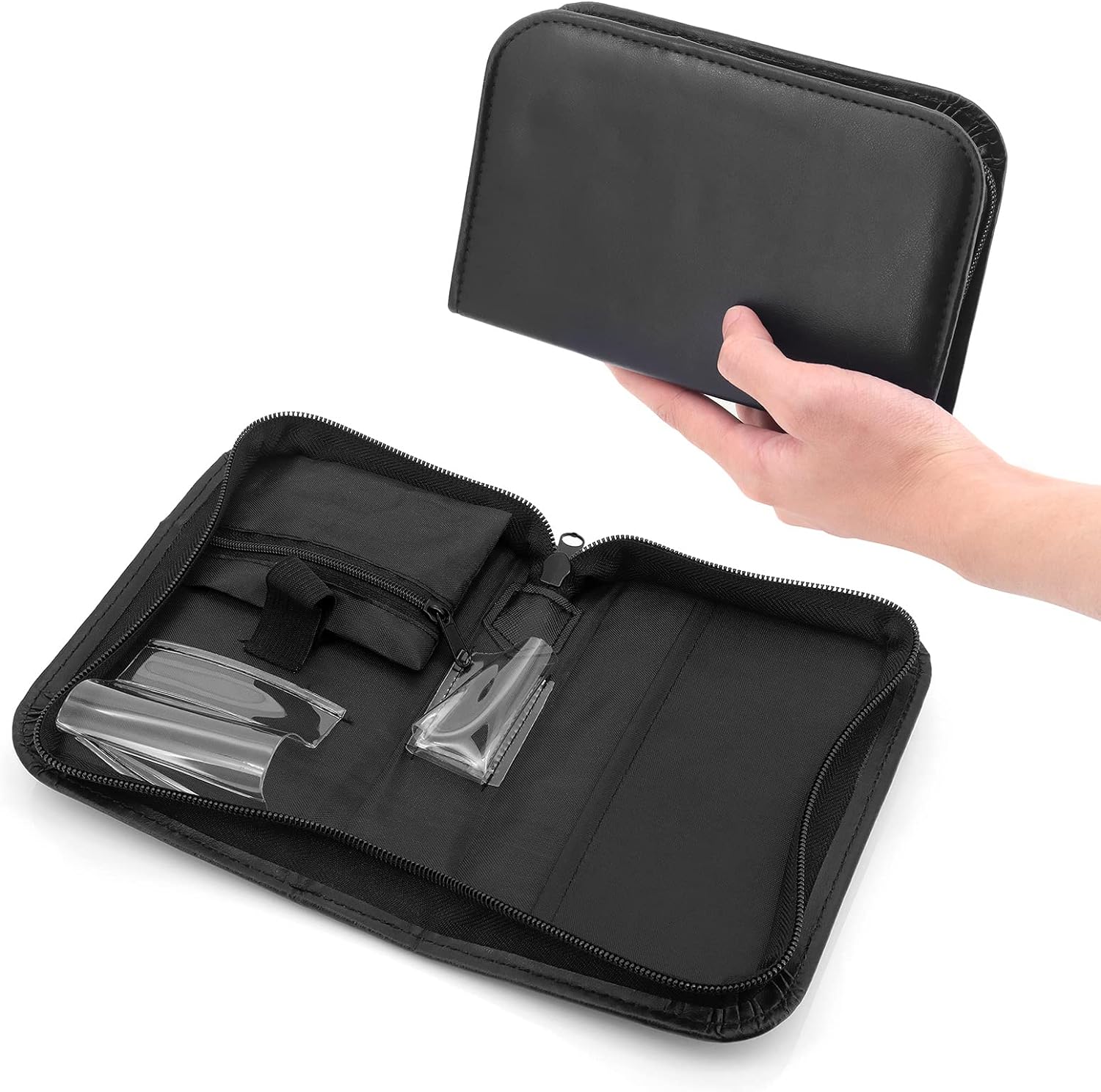 Hooshion Diabetic Organizer Carrying Case Kit, Diabetes Testing Kit Case, Blood Glucose Meter Storage Bag, Carrying Case One Touch Ultra 2