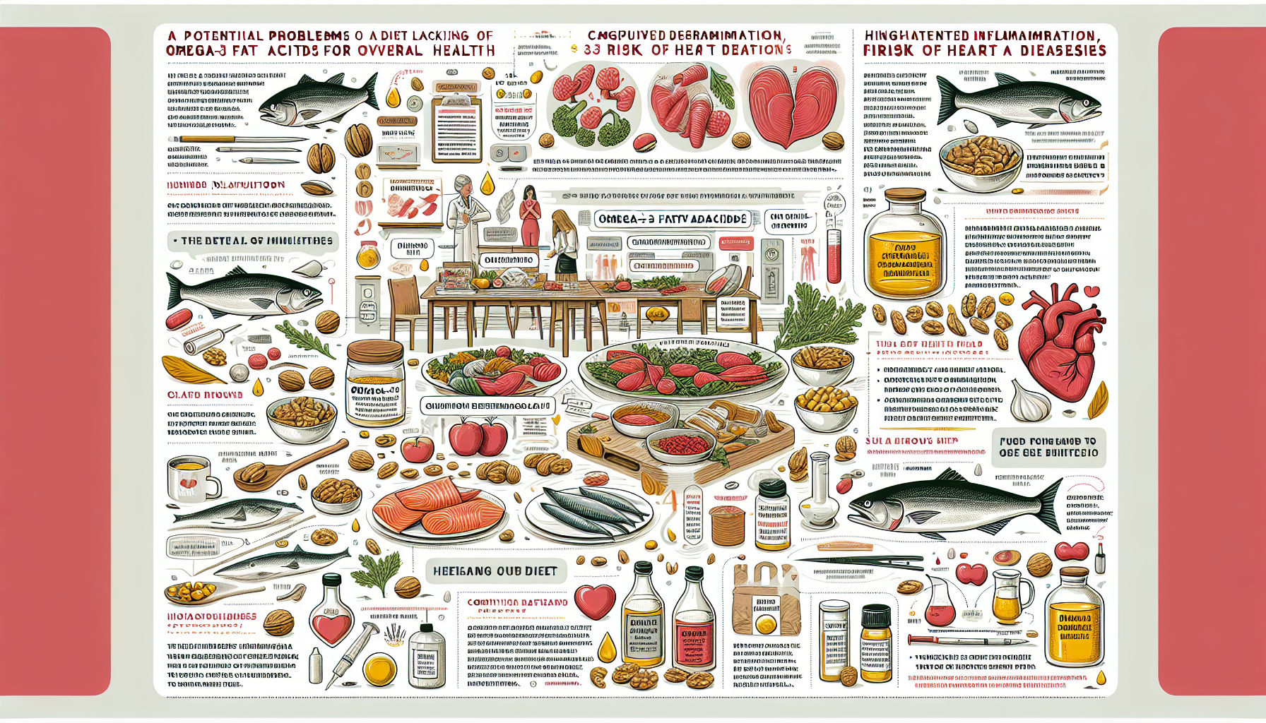 How Does A Diet Lacking In Omega-3 Fatty Acids Affect Health?