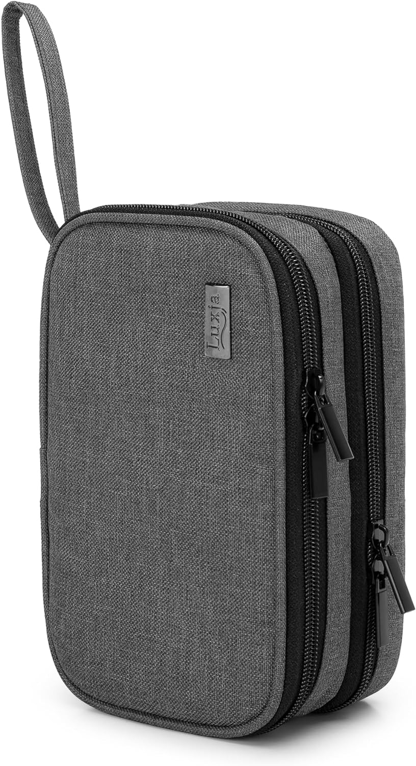 LUXJA Diabetic Supplies Travel Case, Storage Bag for Glucose Meter and Other Diabetic Supplies (Bag Only), Purple