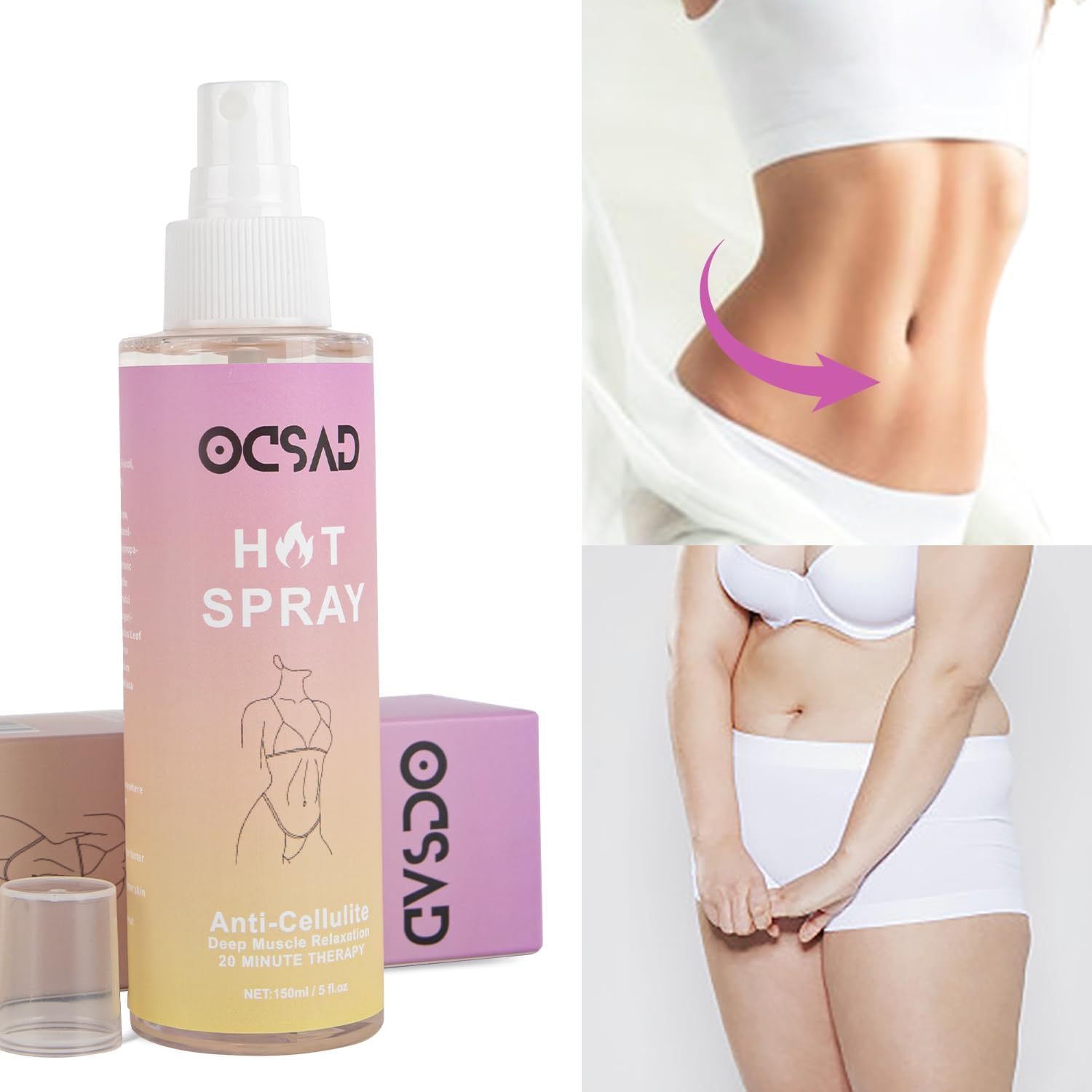 Ocsad Natural Slimming Organic Fat Burner Weight Loss Anti Cellulite Spray