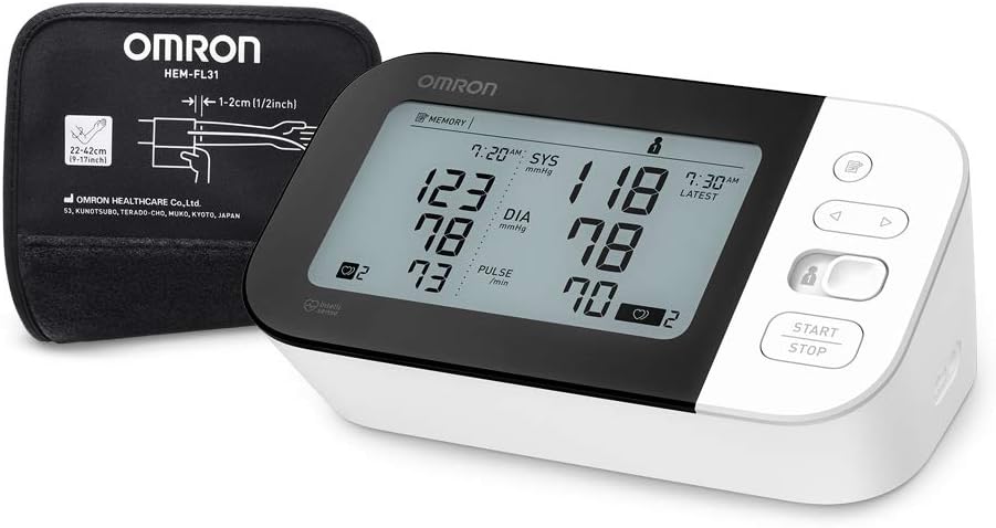 Omron Wireless Upper Arm Blood Pressure Monitor, 7 Series