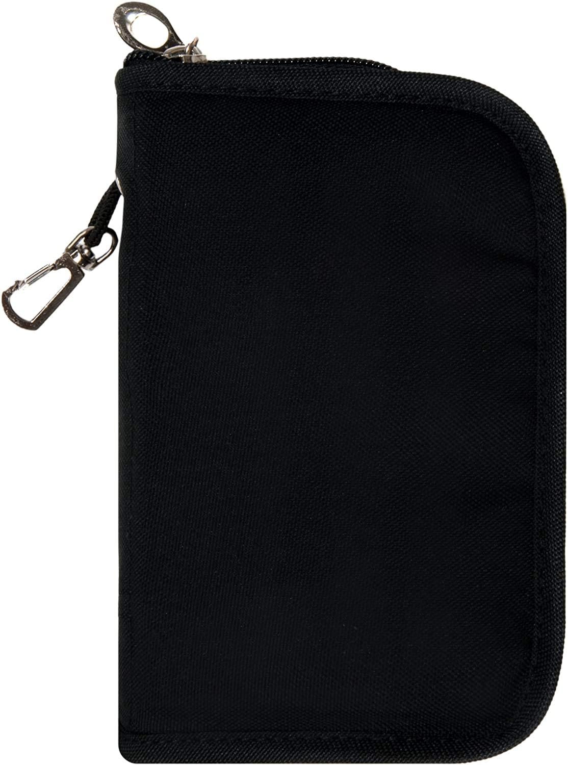 Protective Case Organizer Holder for Diabetic Supplies Diabetes Testing Kit,Black,Small