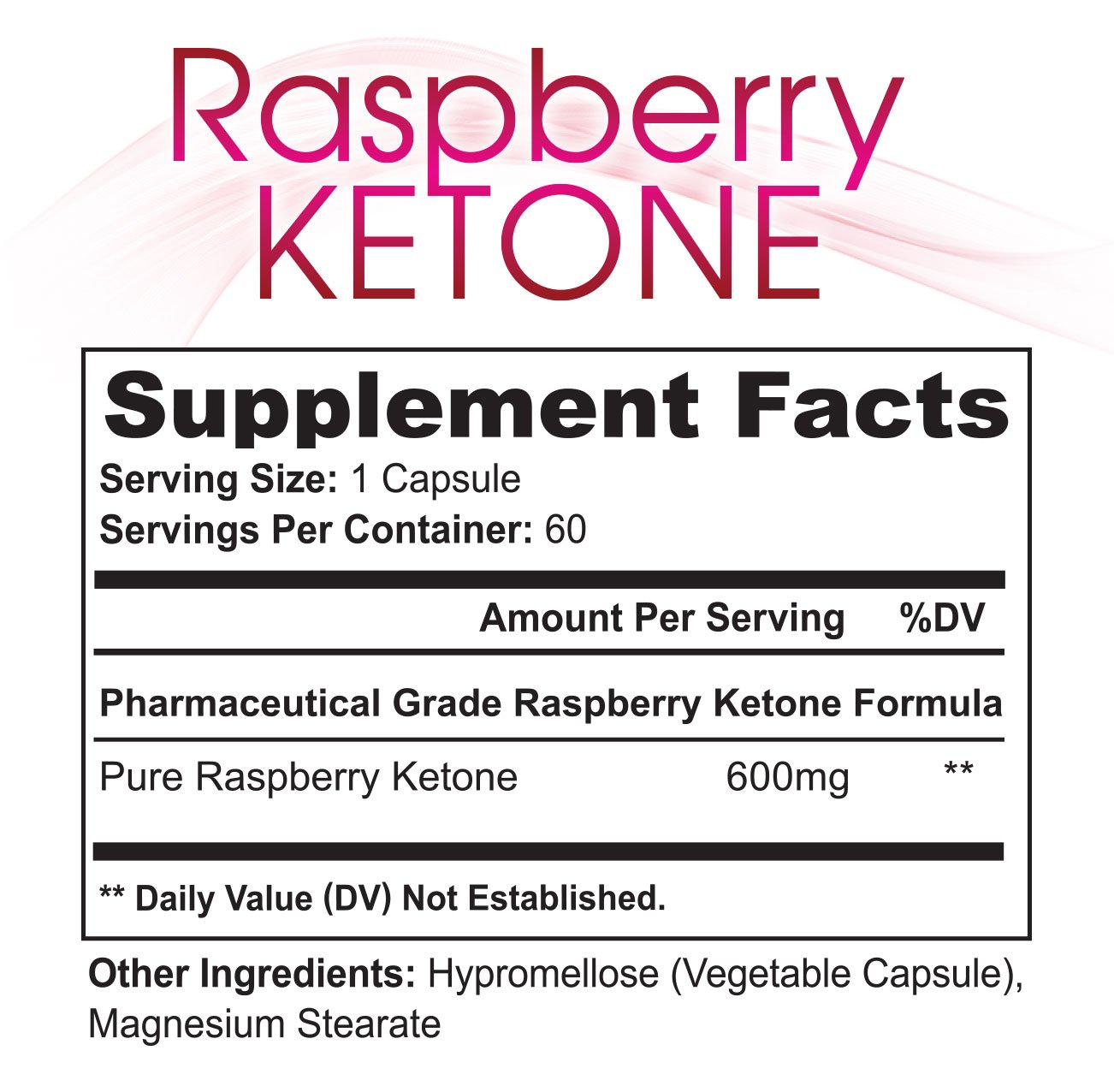 Raspberry Ketone Platinum Weight Loss Pills and Fat Burner | Natural, Pure, Extra Strength Metabolism Booster and Appetite Suppressant to Melt Away Belly Fat | 2 Bottles, 60 Vegetarian Capsules Each